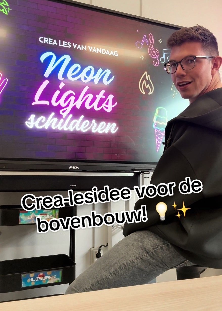 Neon lights schilderen